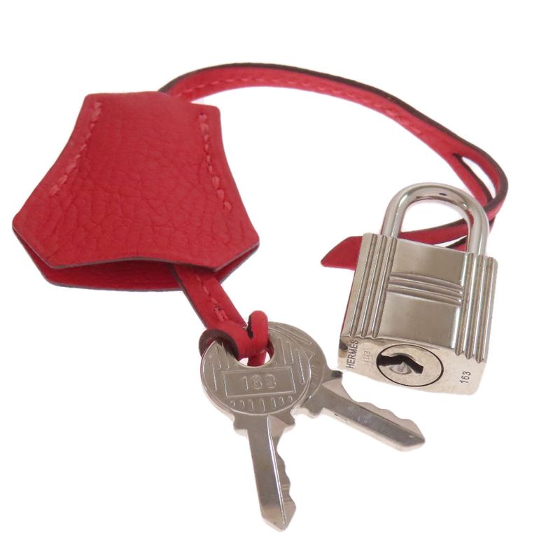 Hermes Birkin 25 Rose Jaipur Silver Hardware Handbag Taurillon Women