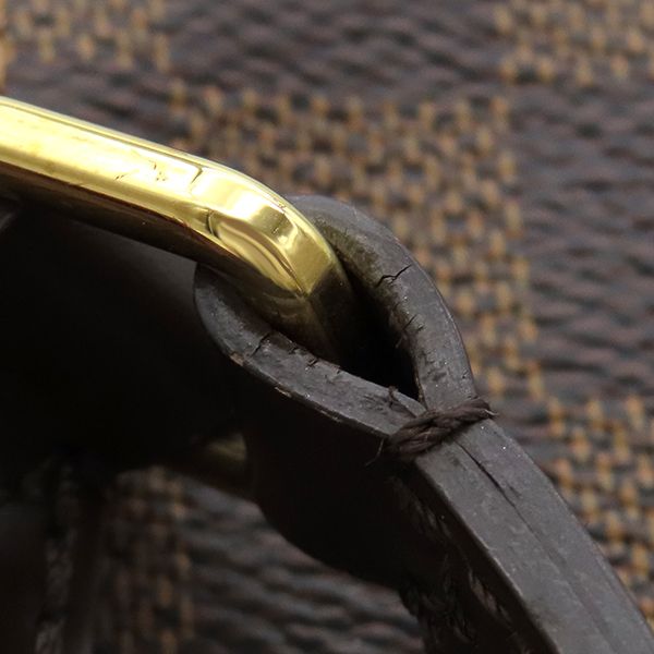 Louis Vuitton Tote Bag Totally PM Damier Canvas Damier Ebene Gold Hardware