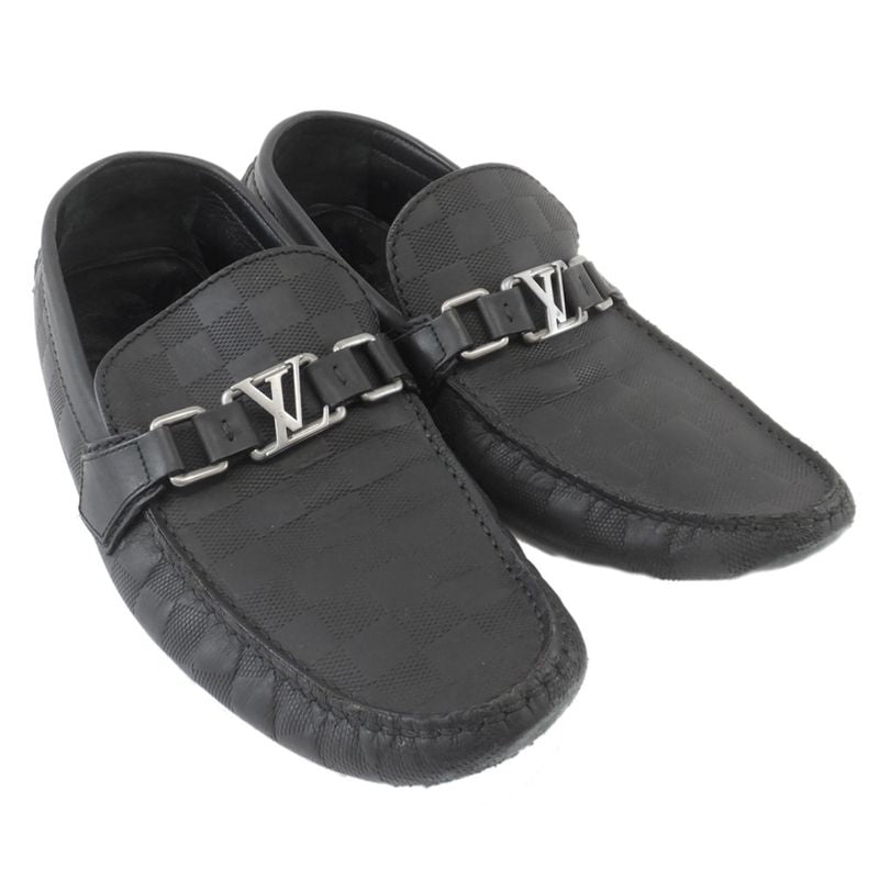 Louis Vuitton Driving Shoes Black 8 1 2 Size 27.5cm (10.83in)