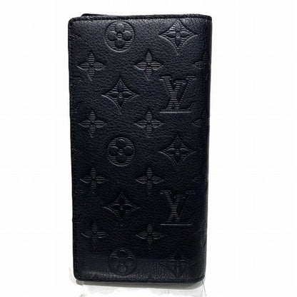 Louis Vuitton Monogram Shadow Portefeuille Plaza M62900 Long Wallet Bifold