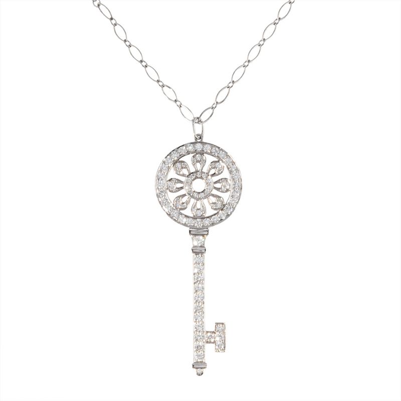 Tiffany & Co Tiffany & Co Petalky Necklace Diamond Pt950 131g 18K White Gold