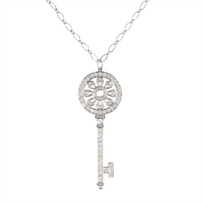 Tiffany & Co Tiffany & Co Petalky Necklace Diamond Pt950 131g 18K White Gold