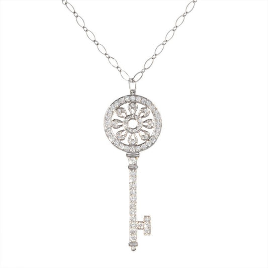 Tiffany & Co Tiffany & Co Petalky Necklace Diamond Pt950 131g 18K White Gold