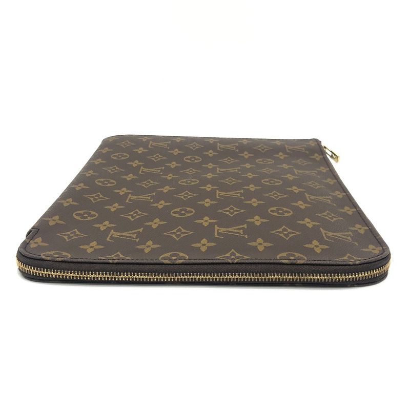 Louis Vuitton Clutch Bag M53456 Brown