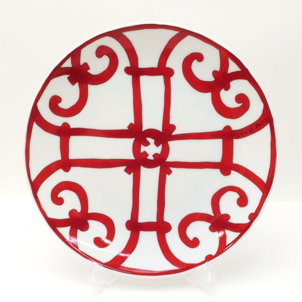 Hermes Guadalquivir Bread Plate No5 Set Of 2 Plate Pair Box Hermes Balcon DU