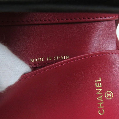 CHANEL Ap1789 19 Small Flap Wallet Lambskin Matelasse With Coco Mark Trifold