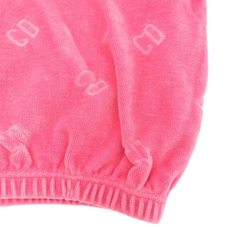 Christian Dior Kids CD Logo Velvet Hoodie and Shorts Setup 2wbb13care 2wbb13shte