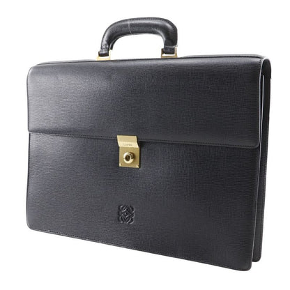 Loewe Anagram Vintage Calf Black Men's Business Bag