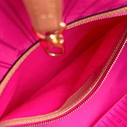 Louis Vuitton Neverfull MM Monogram Rose Monogram Rose Leather X PVC Pink X