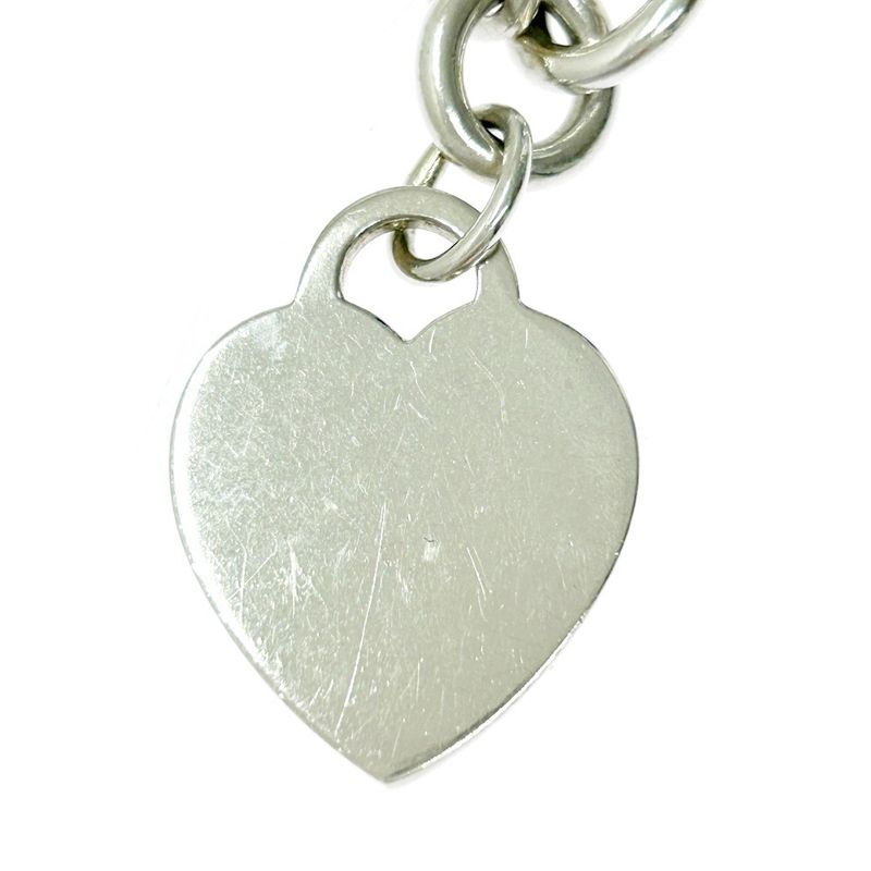 Tiffany & Co Tiffany & Co Silver Heart Tag Bracelet 35.3g 925 Engraved 353054