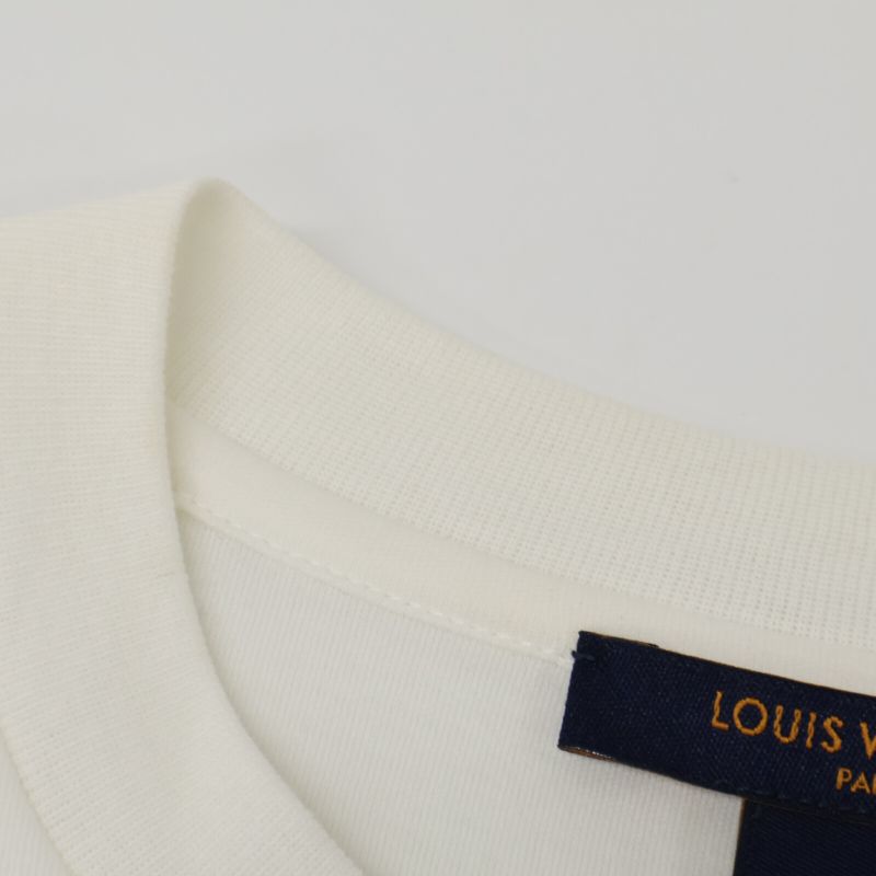 Louis Vuitton 19 Years Fgts15 White LV Stamp T-shirt XS