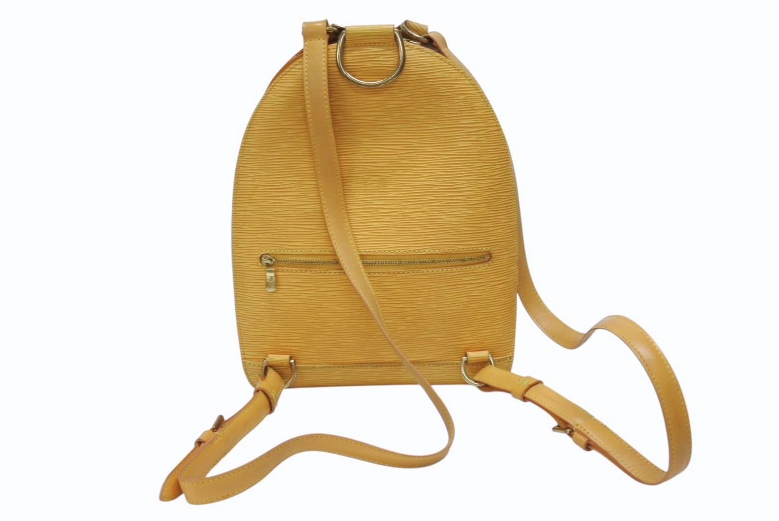Louis Vuitton Epi Mabillon Backpack Tassili Yellow — view 2