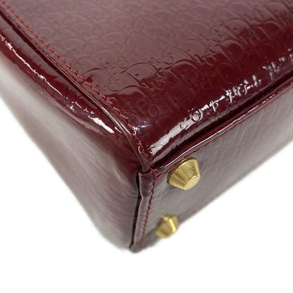 Dior/christian Dior Handbag Lady Dior Mini Bag/trotter Bordeaux Gold Hardware