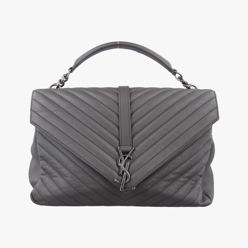 Yves Saint Laurentyves Saint Laurentcollege Greyleather 392738tct3927381015