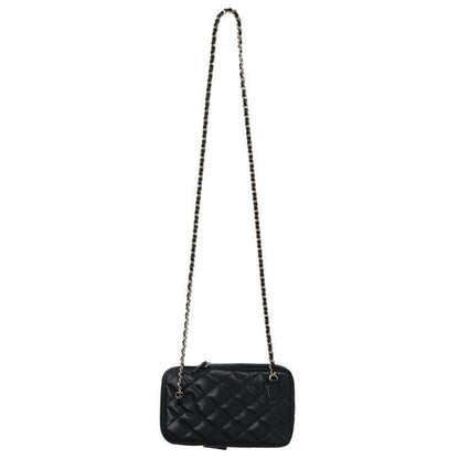 Chanel Ap4434 Caviar Skin Chain Shoulder Phone Pouch Ladies