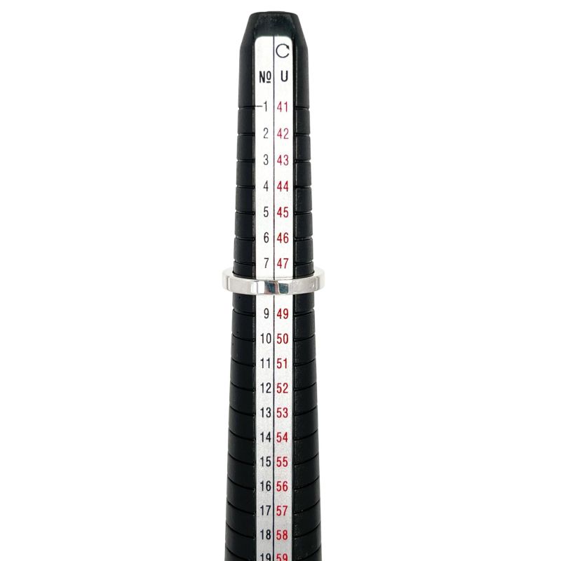 Hermes Ever Chaine D'ancre PM Sv925 Ring - Ring Silver 48 Size Equivalent To