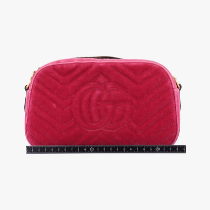 Guccigg Marmont Red Velour 447632 H025917846