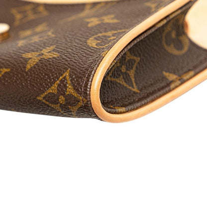Louis Vuitton Monogram Pochette Twin PM Crossbody Mini Shoulder Bag M51854