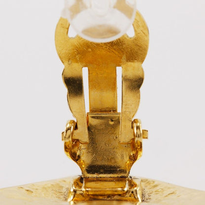 Chanel Coco Mark Vintage Gold Plated 94P Ladies 18.9g Earring