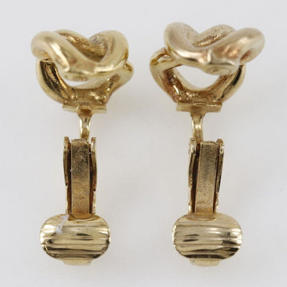 [dior] Christian Dior Vintage Gold Plated Ladies 5.2g Earring