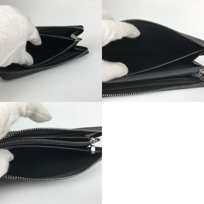 Louis Vuitton Long Wallet Zippy Wallet Monogram Horizontal M11611 Black