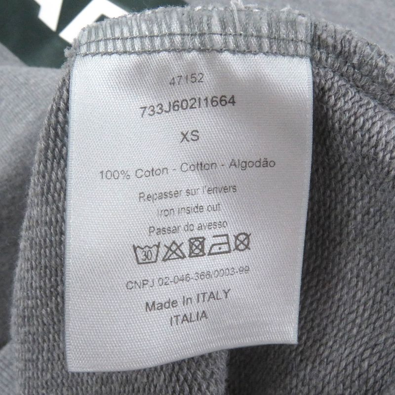 DIOR Homme DIOR Homme 733j602i1664 100% Cotton HarDIOR Logo Crew Neck Sweatshir