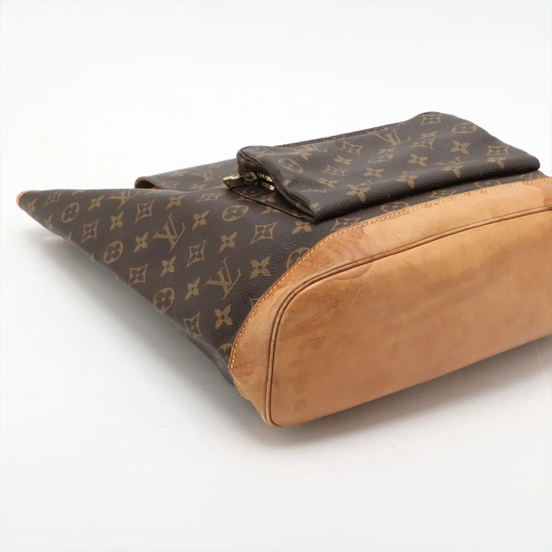 Louis Vuitton Monogram Montsouris GM M51135 Leather Backpack Sac Backpack Bag