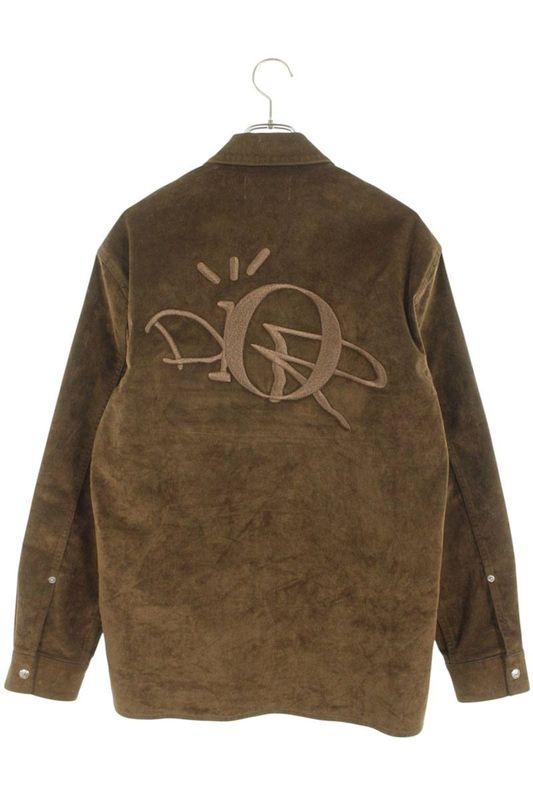 Dior 22AW 283d493by509 Cactus Jack Oversized Long Sleeve Shirt Men's 46