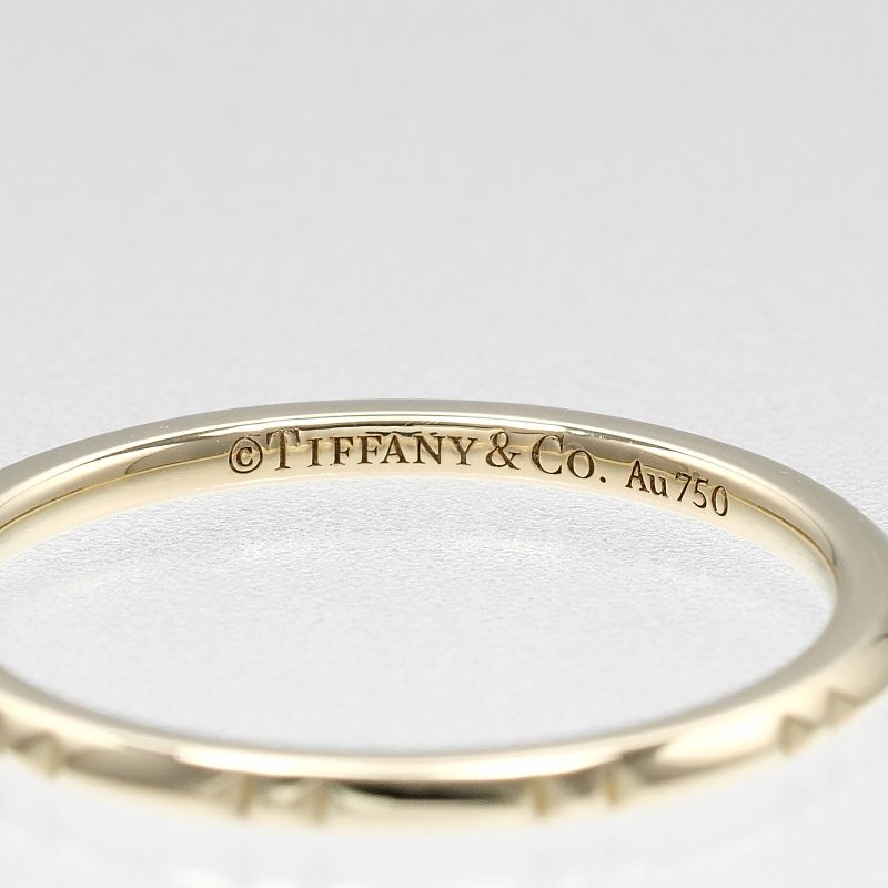 Tiffany & Co True Band 1.5mm (0.06in) 18K Yellow Gold Size 13.5 Ladies 2.1g Ring