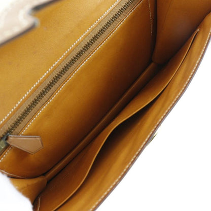 Hermes Vintage Canvas 0J Ladies Shoulder Bag