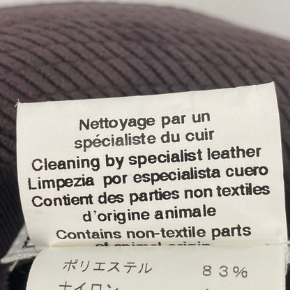 Hermes 2022 Corduroy Hat Purple Men's