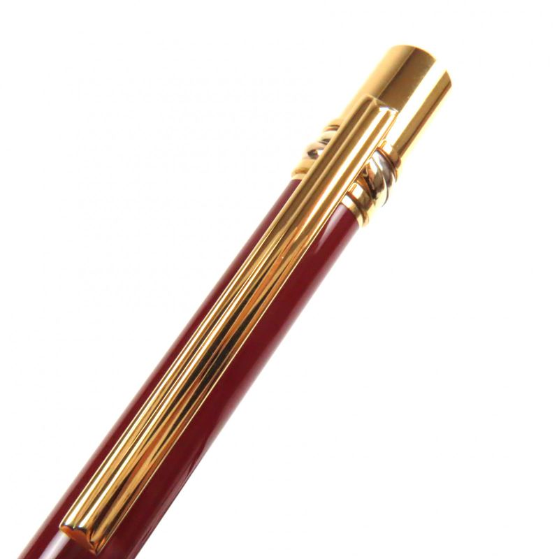 Cartier Trinity De Cartier Ballpoint Pen With Logo Engraving Twist Closure