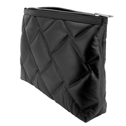 Bottega Veneta Clutch Bag Document Case Black