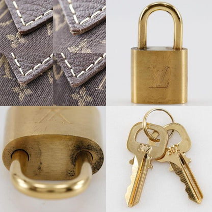 Louis Vuitton Speedy 30 Mini Boston M95224 Monogram Mini Lin Ebene Brown Sp0037