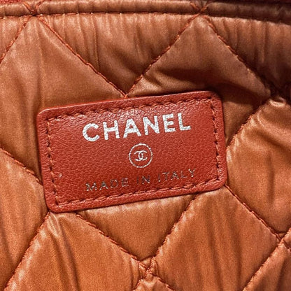 Chanel Clutch Bag Boy Chanel/matelasse Red Vintage Silver Hardware