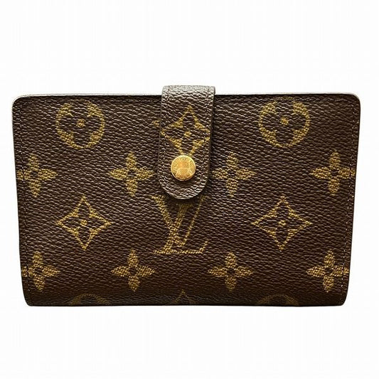 Louis Vuitton Monogram Porte Monet Vieux Viennois M61663 Clasping Bifold Wallet