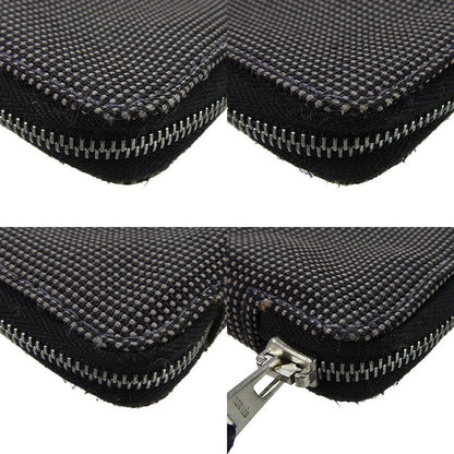 Hermes Handbook Cabas - Agenda Her Line Gray Canvas Men Women Leather Small