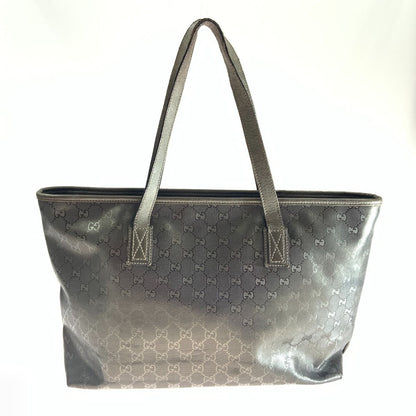 Gucci GG Implement Tote Bag Shoulder Bag 211137 Gray Delivery As Is