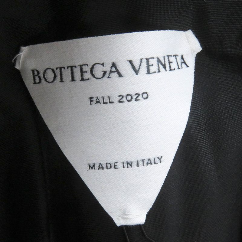 Bottega Veneta 20AW 636451 3B Single Tailored Jacket Coat Black