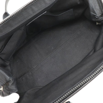 Bottega Veneta Bottega Veneta Canvas And Leather Gray/black Women's Tote Bag