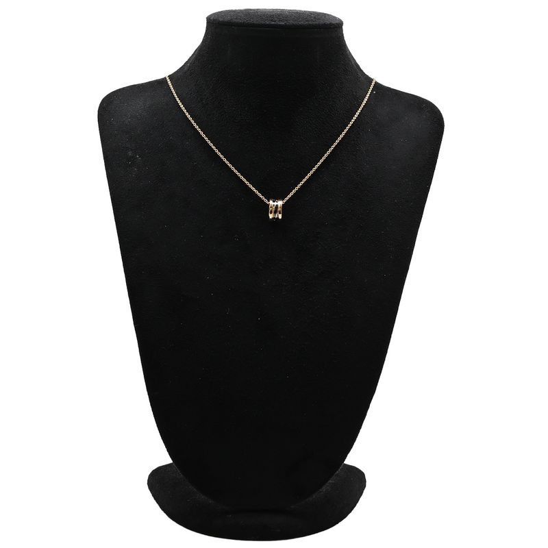 Bvlgari Bvlgari Necklace B-Zero1 Legend Necklace 18k Pink Gold Ceramic Pink