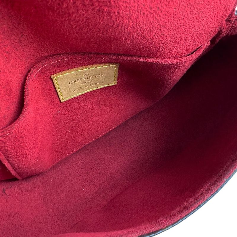 Louis Vuitton Crossbody Shoulder Bag Monogram Tan Blanc M51179