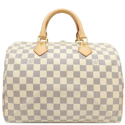 Louis Vuitton Handbag Speedy Bandouliere 30 Damier Azure Canvas Damier Azure