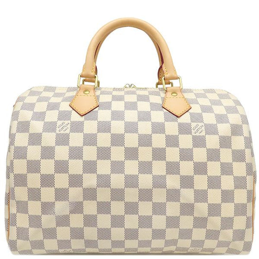 Louis Vuitton Handbag Speedy Bandouliere 30 Damier Azure Canvas Damier Azure