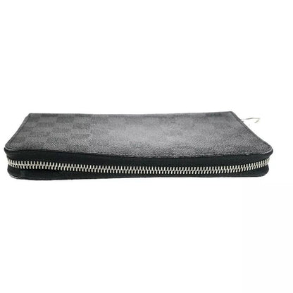 Louis Vuitton Zippy Organizer Damier Graphite Long Wallet N63077 81bs093