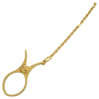 Hermes Glove Holder Filleux Metal Doré Gold 0104 Hermes