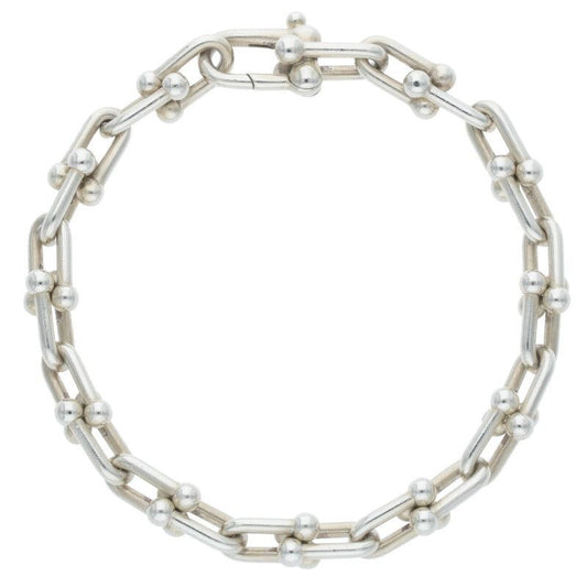 Tiffany & Co Hardwear Hardware Small Link Silver Bracelet Men's S