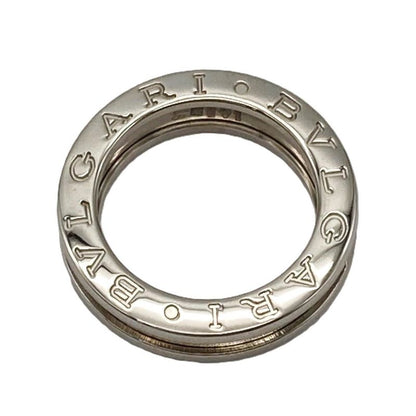 Bulgari Bvlgari Bee Zero One 1 Band Ring #46 18K White Gold 64g