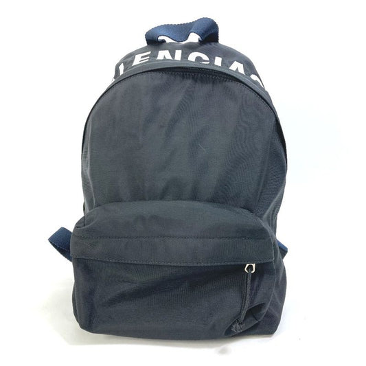 Balenciaga Backpack Sac Weal Backpack S 565798 Nylon Black