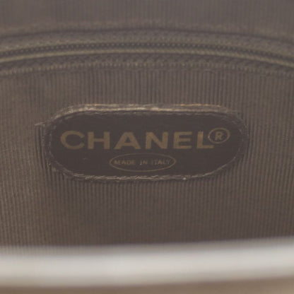 Chanel No 2 Black Caviar Skin Ghardware Triple Coco Chain Tote Chain Shoulder